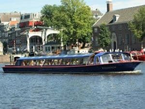 Blue Boat Company rondvaart Amsterdam Leidseplein