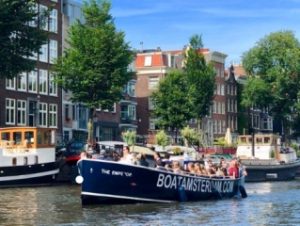 Boat Amsterdam Rondvaart Open Sloep